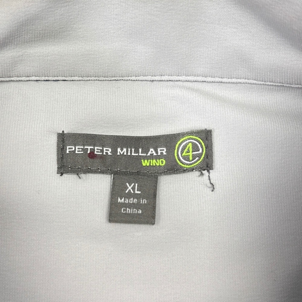 Friars Head Golf Club Peter Millar Vest Men Size XL Blue Full Zip Element 4 Wind - Picture 5 of 9